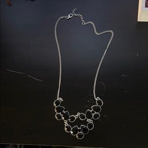 Chic Black and Silver Necklace